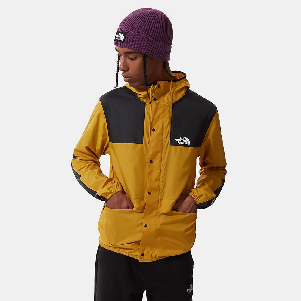 The North Face Insulated Jacket Mens Australia - The North Face 1985 Seasonal Yellow Mountain (TUV-5